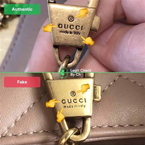 how to tell if its a fake gucci bag|Step By Step Guide on How to spot a fake Gucci bag .